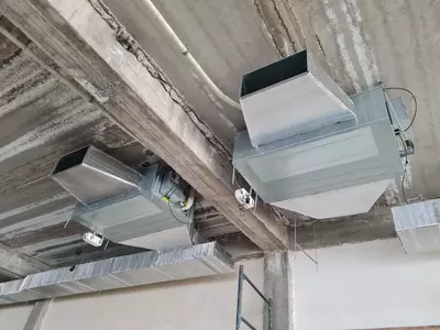 Высоконапорный канальный промышленный кондиционер Hofmann GMV-ND45PHS/B-T - 7 750 000 сум / шт.