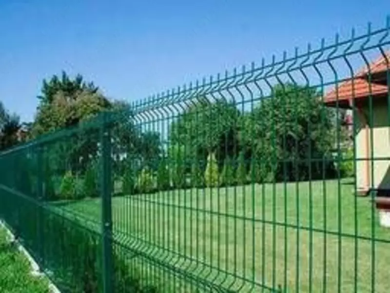 Еврозабор из сетки  ячейка 7х20 cм  D=4.75 мм