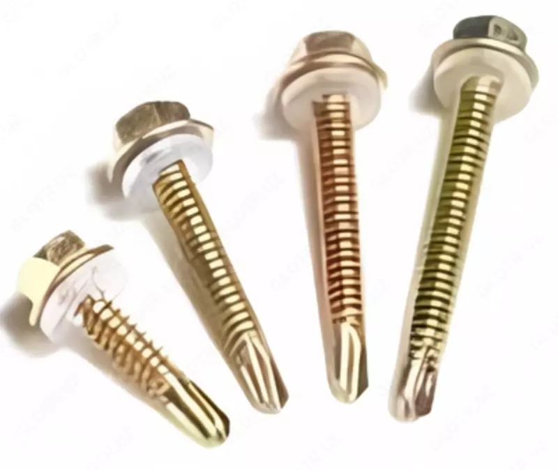 Саморез кровельный по металлу 5 5х40 мм