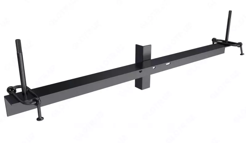 O'rnatish ustuni TM-6, po'lat, ikki tomonlama mahkamlash (1450 x 150 x 295 mm)