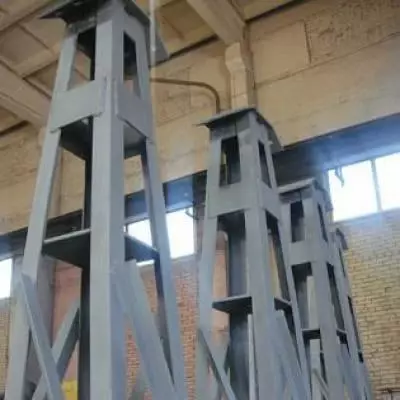 Тросостойка молниеотводов ТС-4, сталь, серия 3.407.9-172