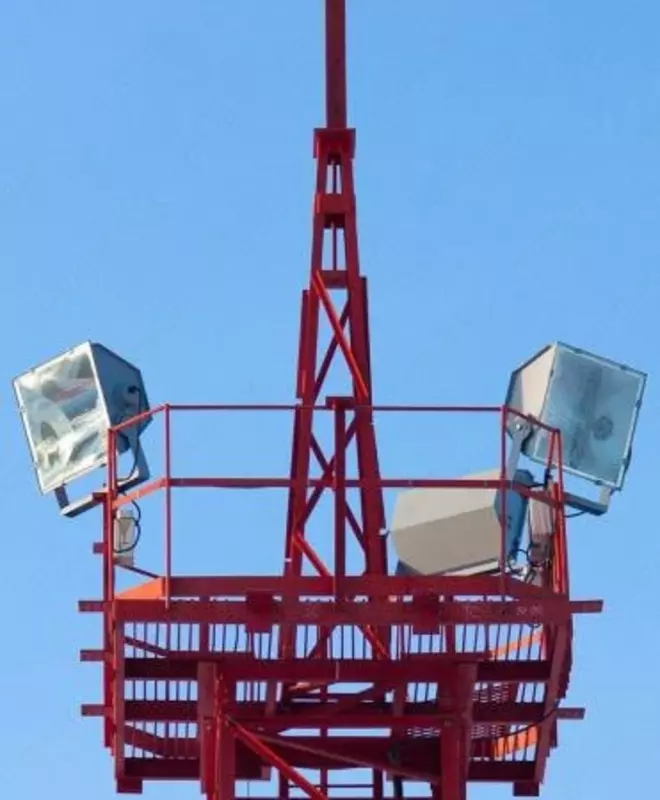 Стержневой молниеотвод ТС-5, серия 3.407.9-172, сталь, высота 5710 мм, D стержня 24 мм