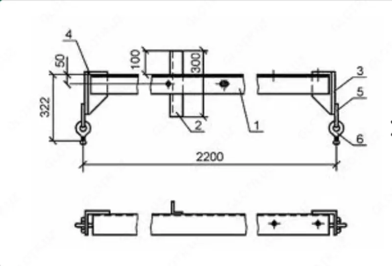 Траверса ТМ-12 (3.407.1-143.8.12) 33 40 кг