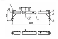 Траверса ТМ-12 (3.407.1-143.8.12) 33 40 кг