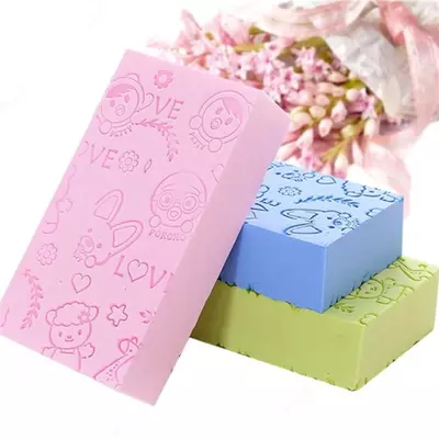 Bolalar uchun skrab, dush uchun peeling gubka, tanani yuvish mochalka Bolalar uchun skrab, dush uchun peeling gubka, tanani yuvish mochalka