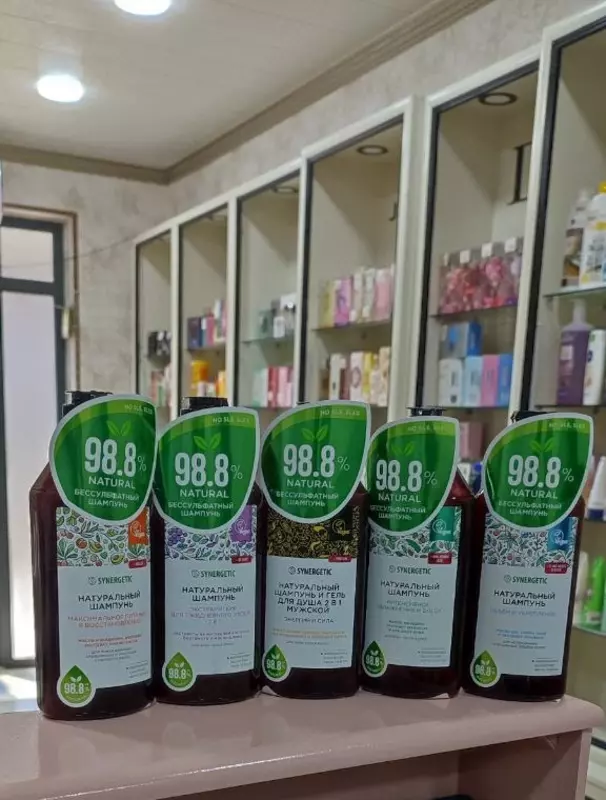 75 000 so'm Sulfatsiz shampun SYNERGETIC "Hajm va mustahkamlovchi"
