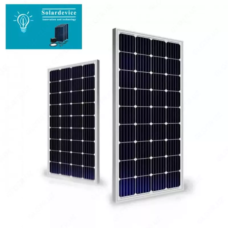 Quyosh paneli (monokristalli) Quyosh qurilmasi