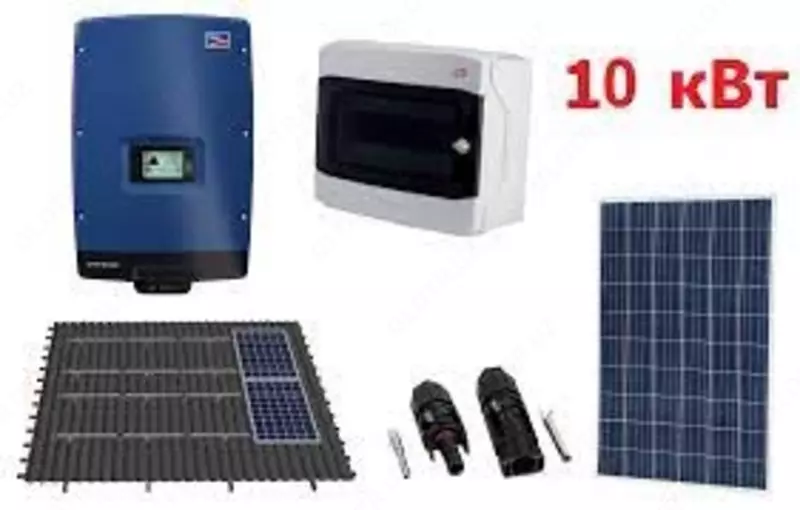 Солнечная электростанция (On Grid) 10 квт - 41 000 000 сум