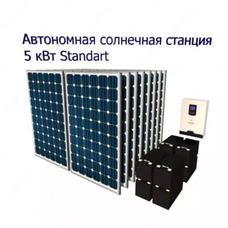 Автономная солнечная станция 5 квт