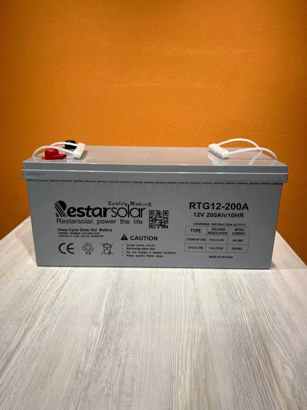 Гелевая аккумуляторная батарея RestarSolar RTG12-200A