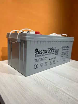 3 811 961.6 сум / шт. Гелевая аккумуляторная батарея RestarSolar RTG12-200A