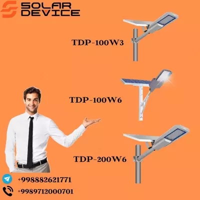 LED светильник для солнечной батареи TDP-400W4 - 1 500 000 сум / шт.