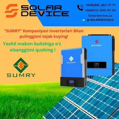 6 kVt OFF quyosh batareyasi inverteri