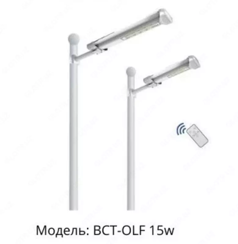 Прожектор на солнечных батареях BCT-OLF 15 w