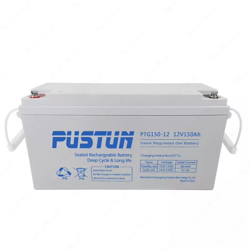 Гелевая батарея 100ah Pustun