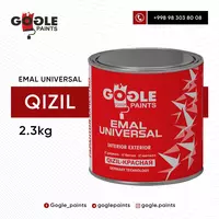 Эмаль универсальная Gogle Paints 2.3 кг (красная) - от {0} сум
