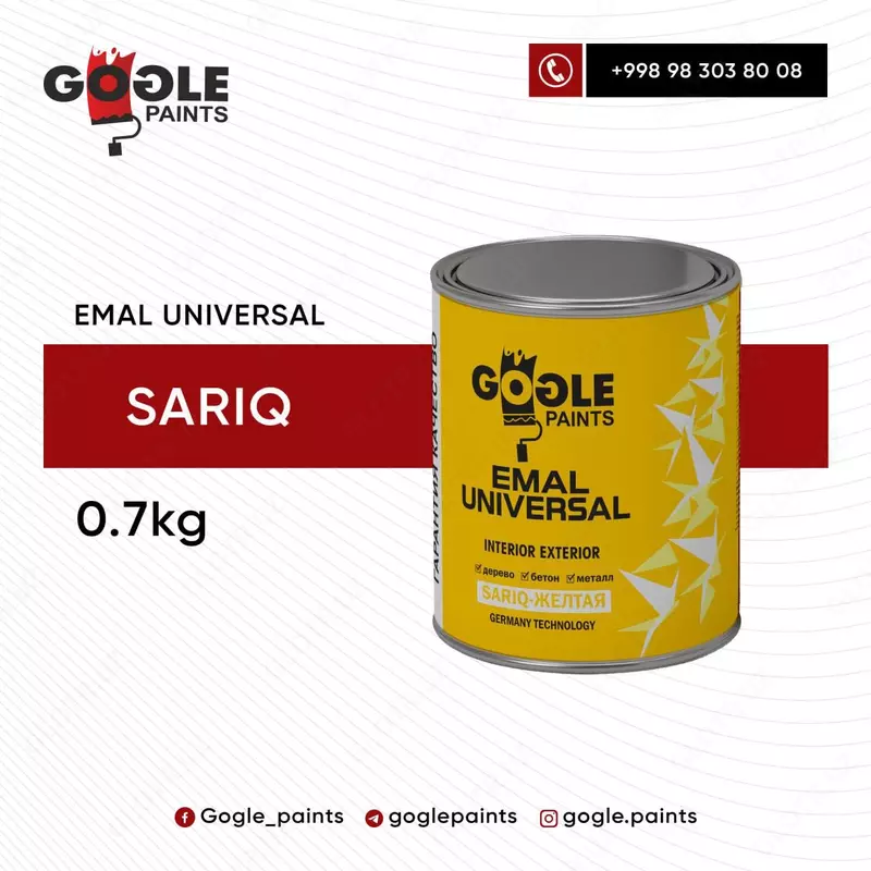 Emal universal Gogle Paints 0.7 kg - {0} so'mdan