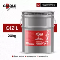 Эмаль универсальная Gogle Paints 20кг красный - от {0} сум
