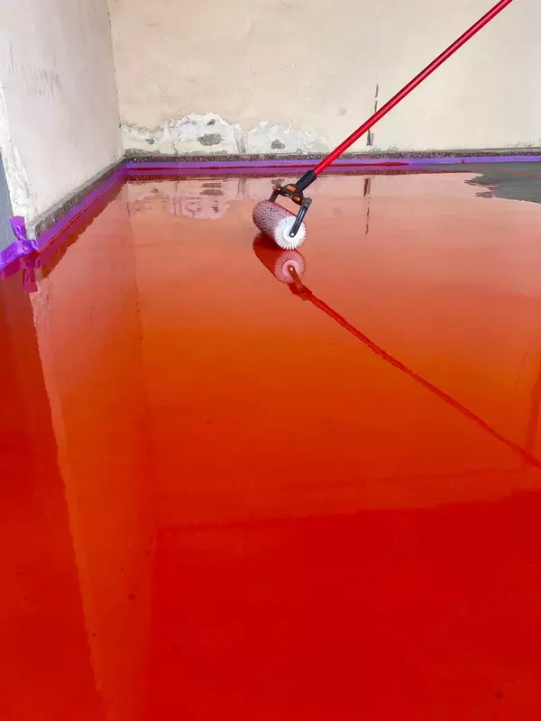 Ishlab chiqarish binolari uchun polimer-sementli qorishma Tez quriydigan