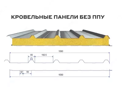 Кровельная панель без ППУ Akfa Steel - Цена по запросу