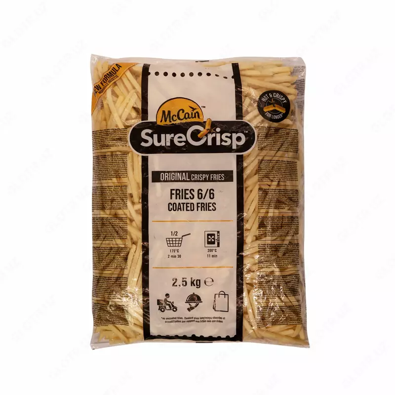 Картофель фри McCain Sure CRISP 6*6