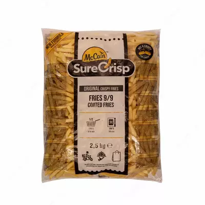 Kartoshka McCain Sure CRISP 9*9 Kartoshka McCain Sure CRISP 9*9