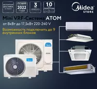 Мини-VRF Midea Atom | Кондиционер Мидея
