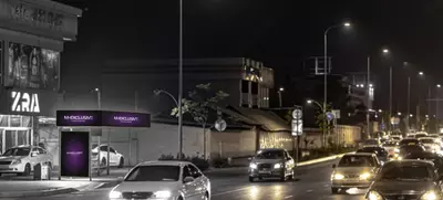 Avtobus bekati reklama Chakana savdo