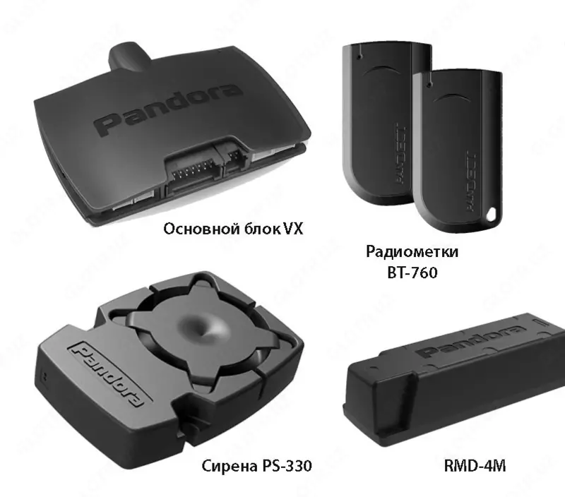 Pandora автомобил сигнализация VX-4G V.2 - {0} so'mdan
