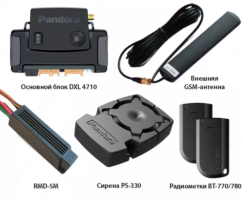 Автомобильные сигнализации Pandora DXL 4710 - от {0} сум