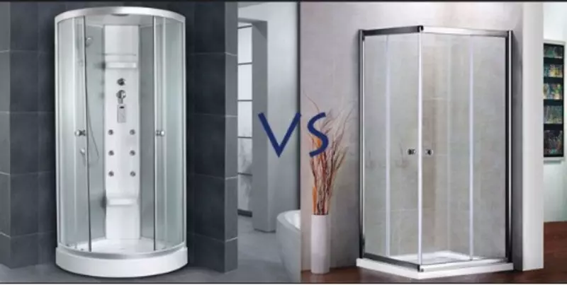 Душ кабинкасими еки бурчаклик кабинками?