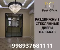 Раздвижные стеклянные двери 18