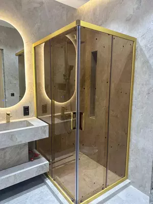 Душевая кабина стеклянная №37