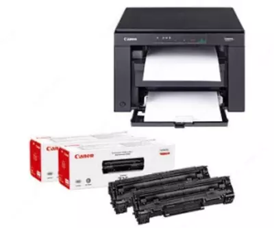 МФУ Canon i-SENSYS MF3010 BUNDLE (+2 original cartridge)