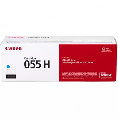 Картридж лазерный Canon CRG 055H CYAN