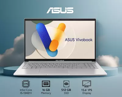 Asus Vivobook i5-13420H | Kumush rang