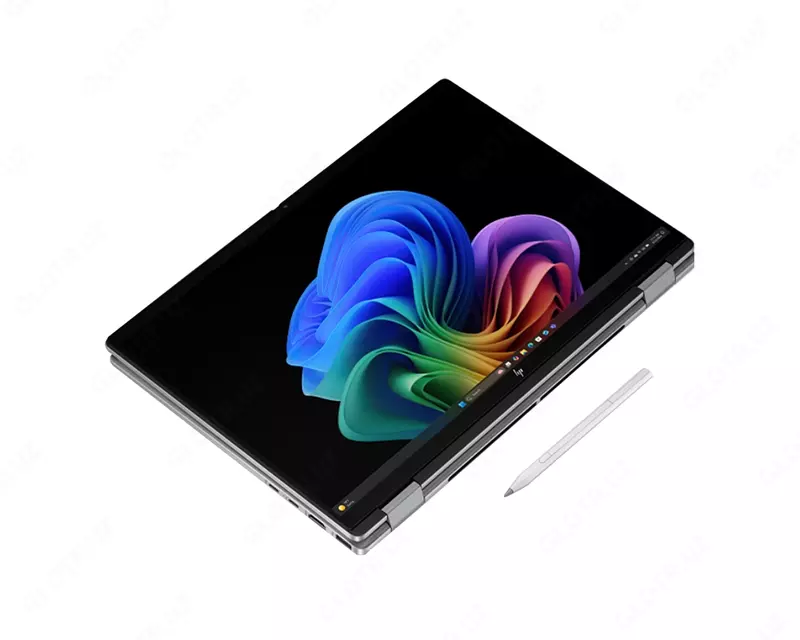 HP OmniBook X Flip NG AI PC x360 | Glacier Silver AI logo - 5MP IR PVCY ST | WARR 1/1/0 EURO Только в розницу