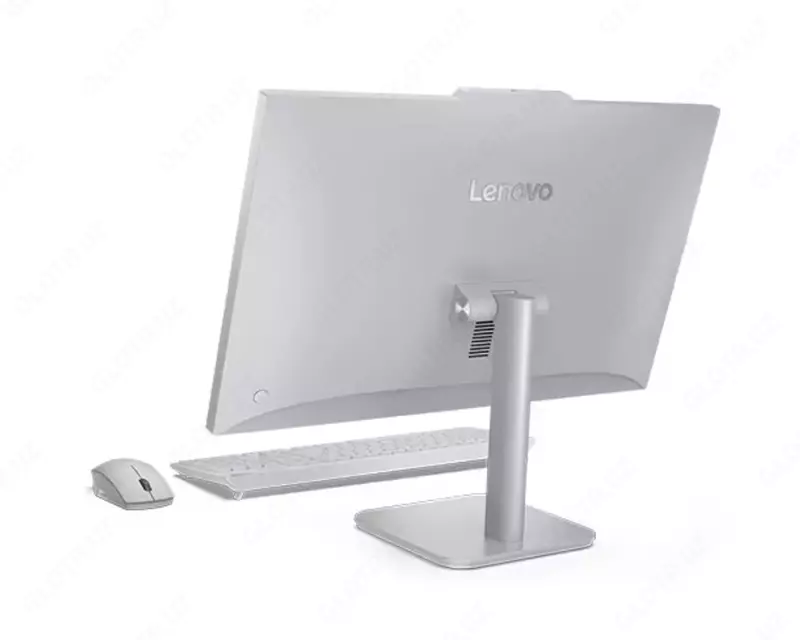 Моноблок Lenovo A100 AiO | 23.8" FHD IPS | i3-N305 | 8GB DDR4 | 512GB SSD | Wi-Fi 6 | Wrls MS+KB | Fixed Stand | No OS | Cloud Grey (white) Texnika Bozori