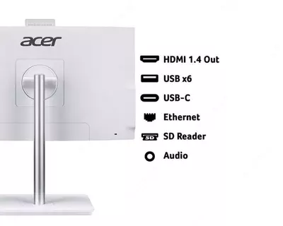 Acer Aspire C27-1| White | Adjustable Stand - Texnika Bozori