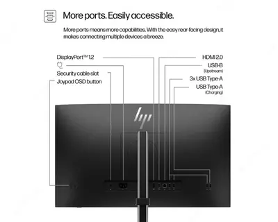2 645 000 сум / шт Монитор HP Series 5 Pro 23.8" FHD - 524pf
