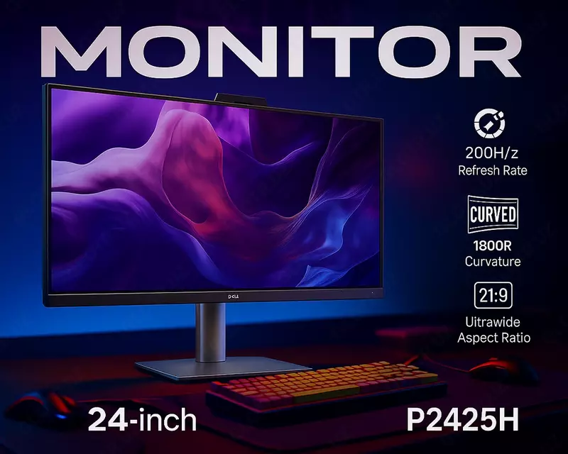 Монитор Dell P2425H 24 дюйма