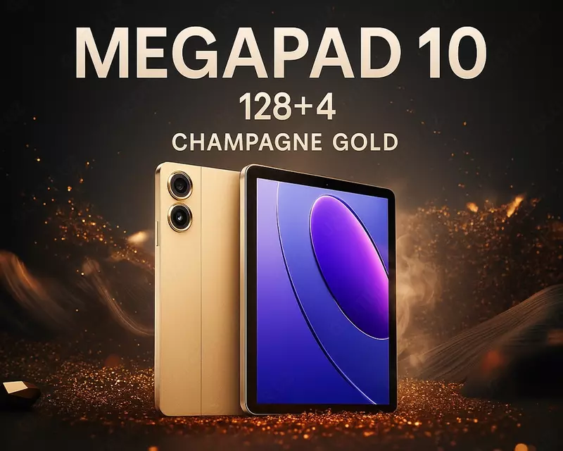 MEGAPAD 10 128+4 CHAMPAGNE GOLD