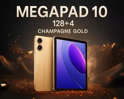 MEGAPAD 10 128+4 CHAMPAGNE GOLD