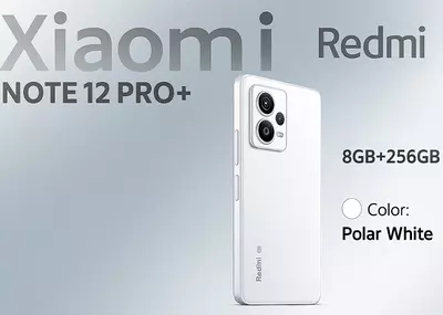Redmi Note 12 Pro Plus 5G 8GB+256GB Polar White