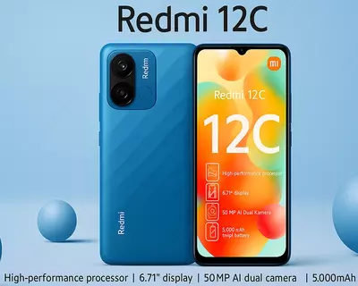 Redmi 12C Ocean Blue 3+64