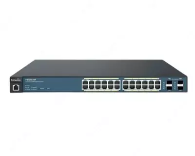 Коммутатор Engenius EWS7928P-FIT (Switch 24-port GbE PoE.af/at(+) 185W 4xSFP L2+ 19i) Только в розницу