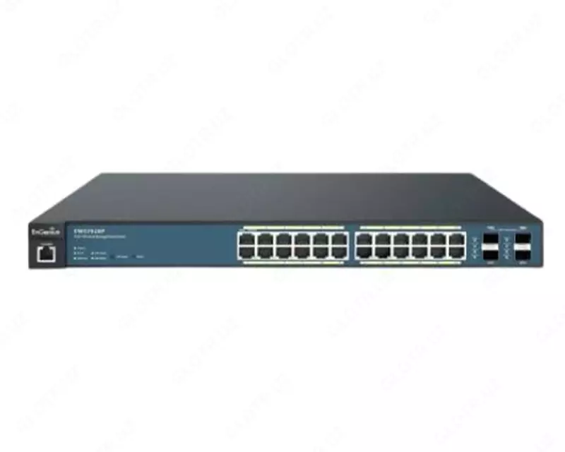 Коммутатор Engenius EWS7928P-FIT (Switch 24-port GbE PoE.af/at(+) 185W 4xSFP L2+ 19i) Только в розницу