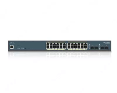 Коммутатор Engenius EWS7928P-FIT (Switch 24-port GbE PoE.af/at(+) 185W 4xSFP L2+ 19i) Texnika Bozori