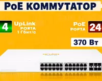 Kommutator HPE Aruba IOn 1930 24G 4SFP+ 370W Sw