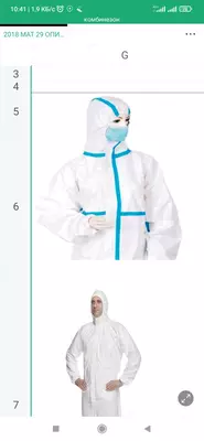 Защитные комбинезоны